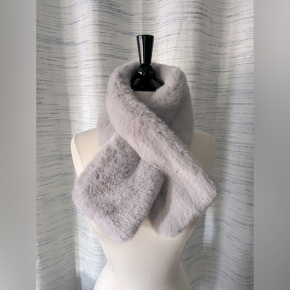 Faux fur scarf